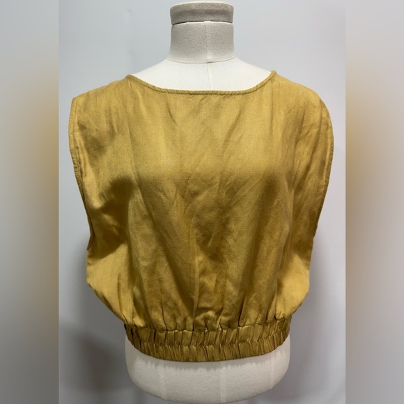 Elan Sleeveless Blouse Women's Large Elastic Hem - Picture 4 of 9